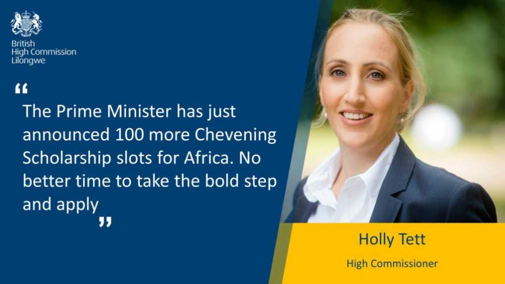 Applications for 2019/2020 Chevening Awards Open, One hundred more Africans can now get it