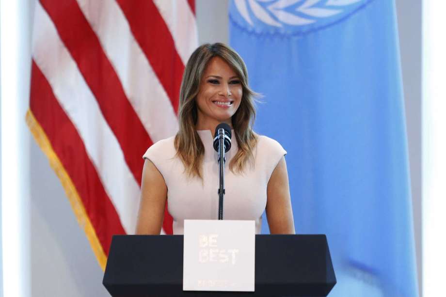 USA First Lady Melania Trump arrives in Malawi Thursday