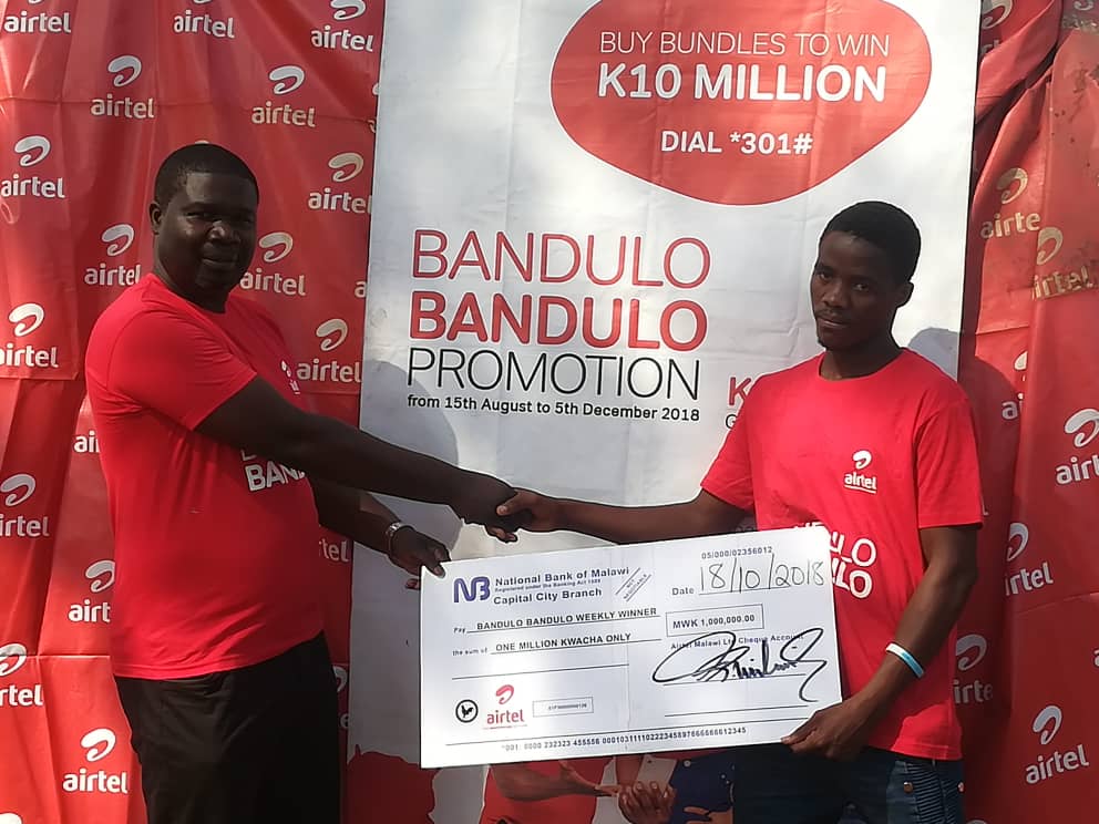 Double celebration for Nkhotakota’s student Ali; gets MK1 million Airtel Bandulo Bandulo, MSCE