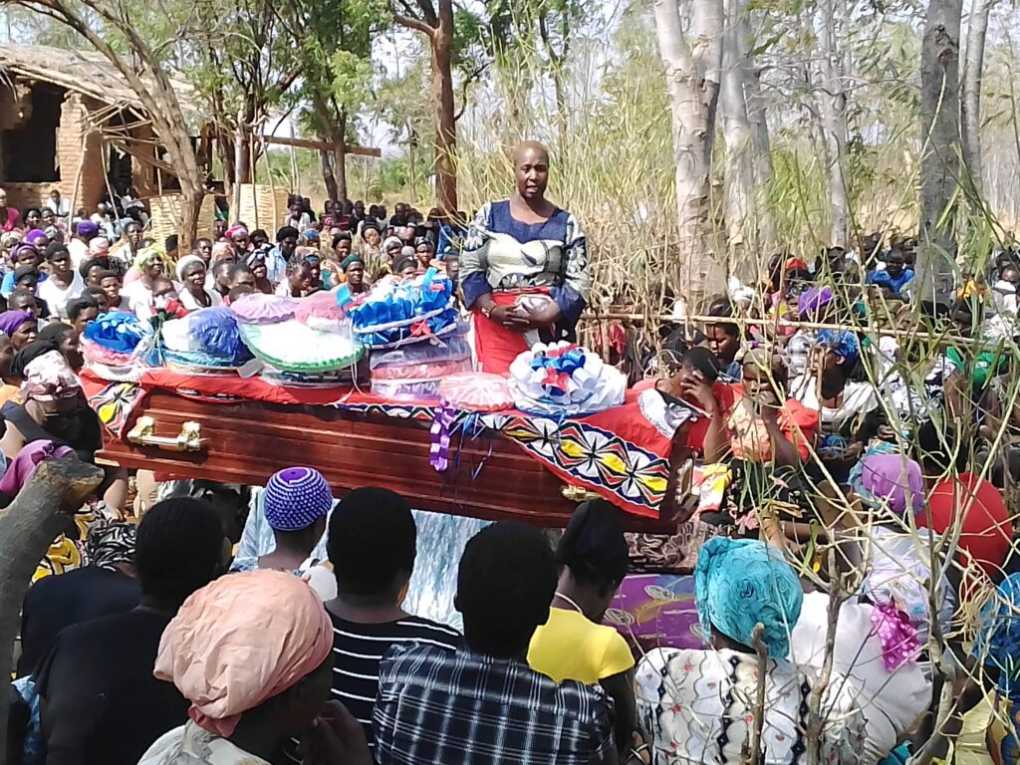 MP Kabwira leads Ex-MYP member Helema’s burial who died in road accident