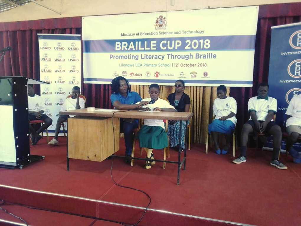 Braille Cup vital for for children with visual impairments-Education Minister Msaka