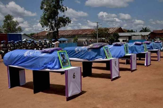 MDF soldiers remains arrival on Wednesday in Malawi