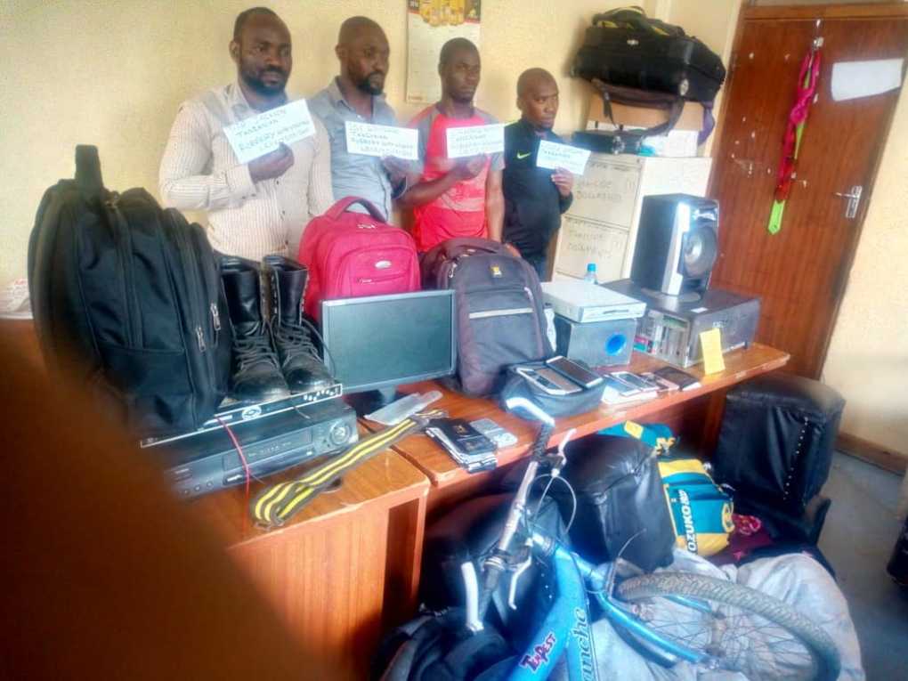 Police arrests 4 Tanzanians for robbery