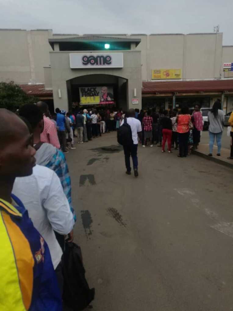 Black shopping Friday in Lilongwe