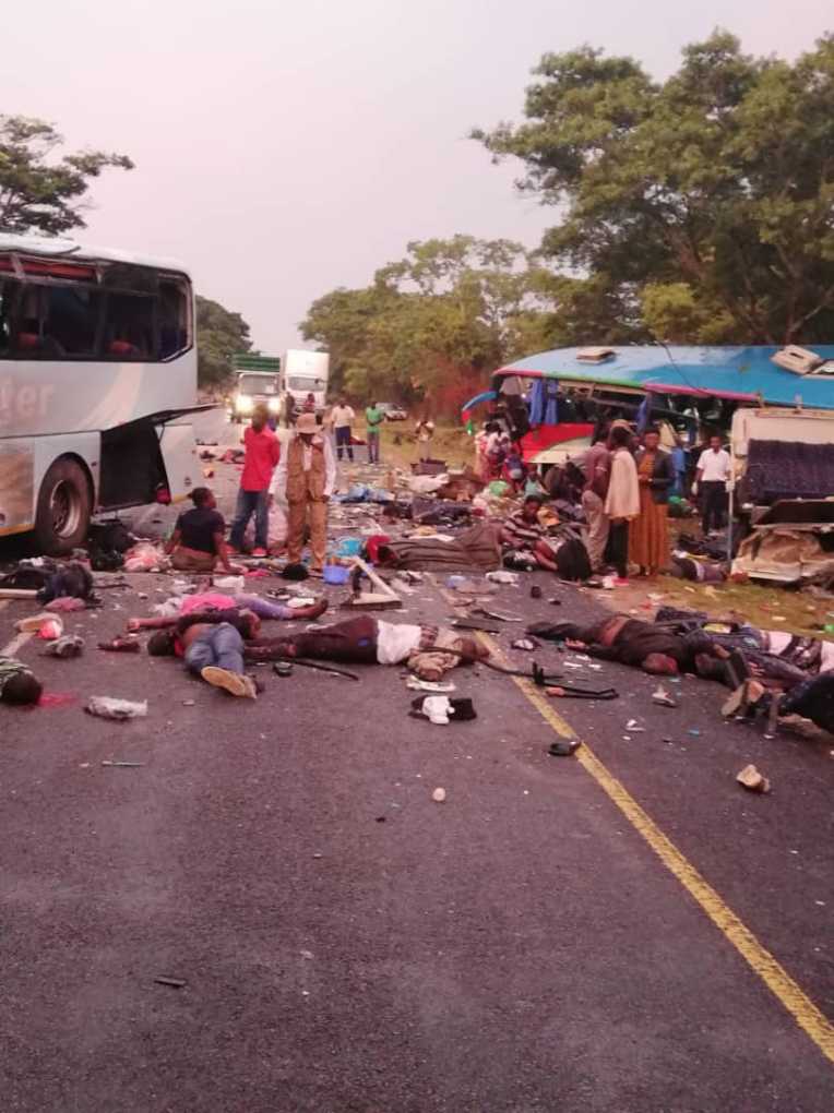 Tragedy: Zimbabwe road accident claims 47 lives