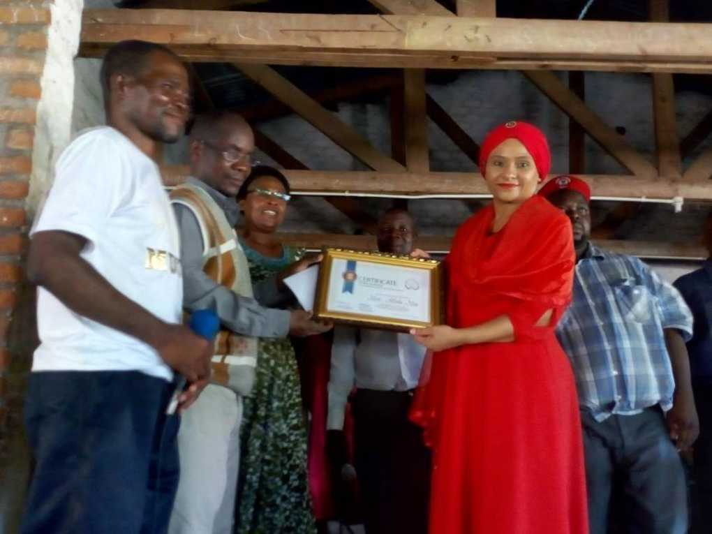 Abida Mia decorated for special role in empowering women