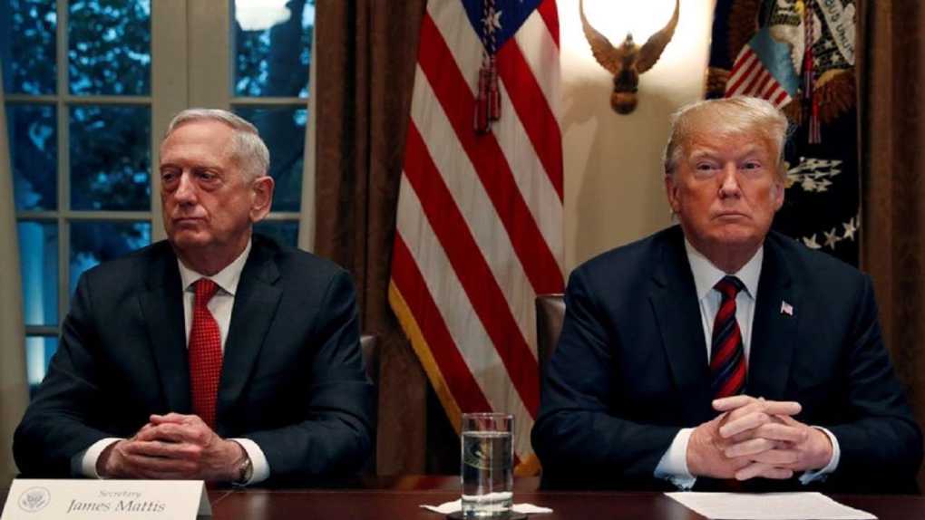 America Defence Secretary aborts his relationship with President Trump