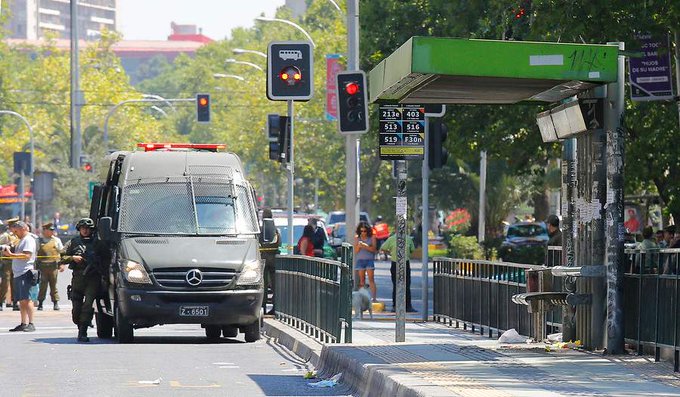 Terrorism suspected as 5 injured in bus stop explosion in Santiago, Chile