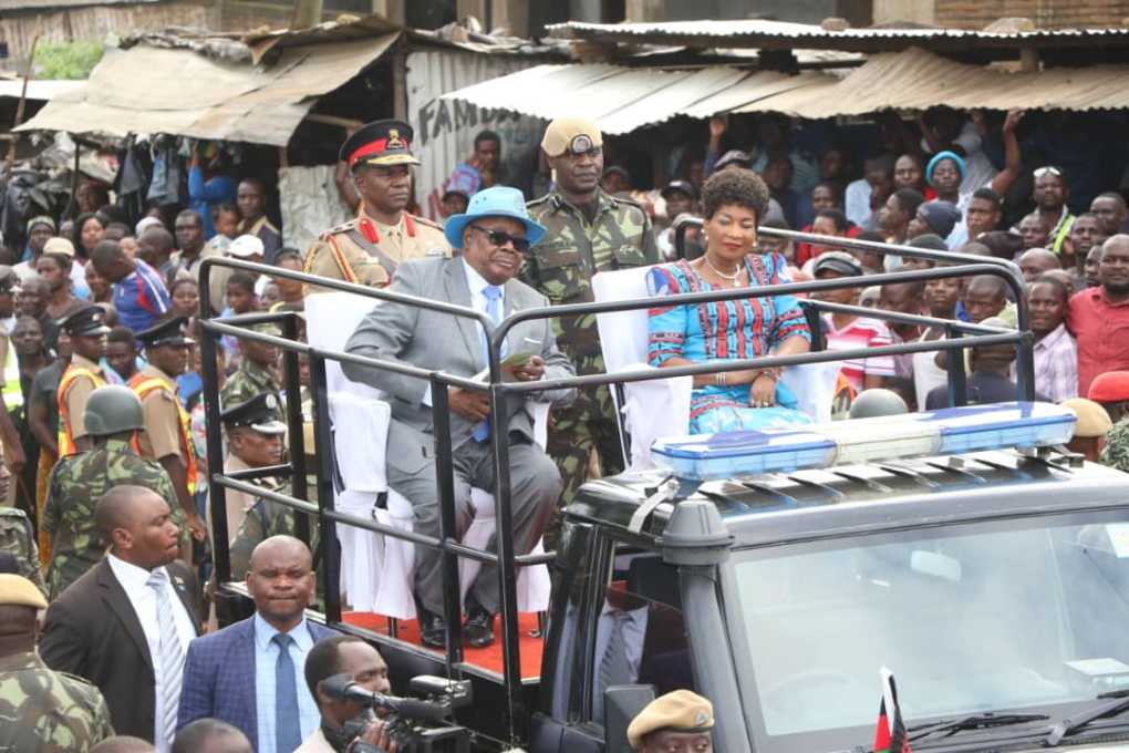 “I will construct a new Zingwangwa Market”- Malawi President Mutharika