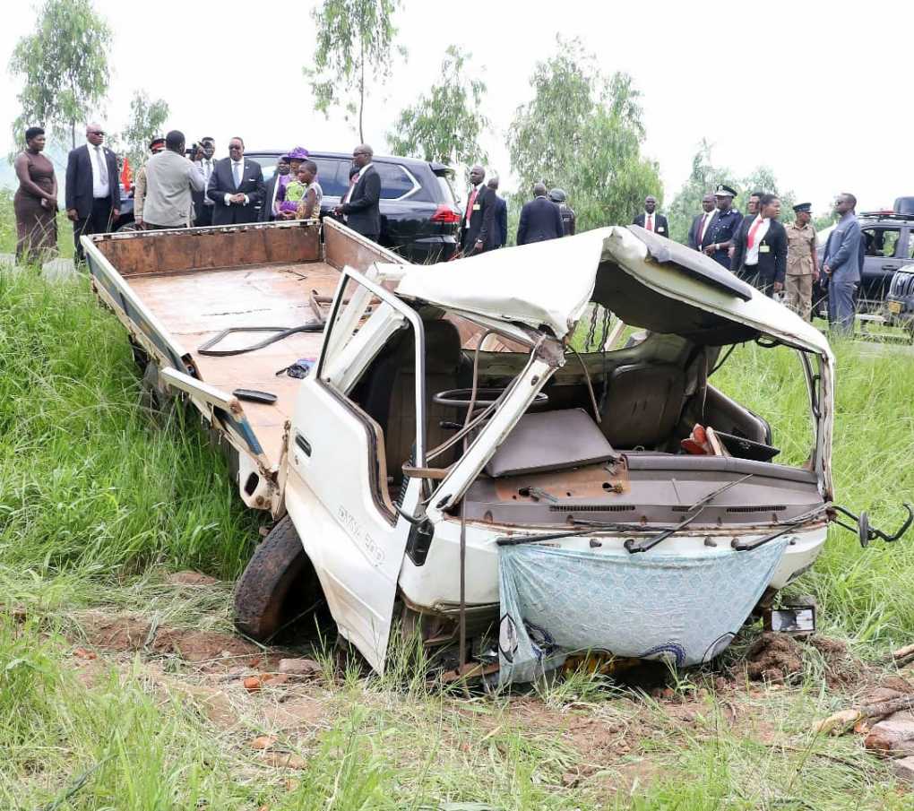 Malawi President Mutharika visits Chilembwe Day’s accident scene