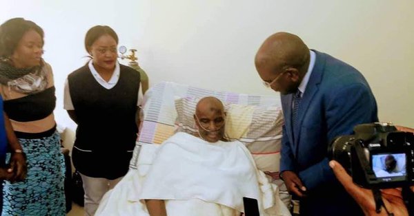 Former Zambia Vice President Lupando Mwape dies