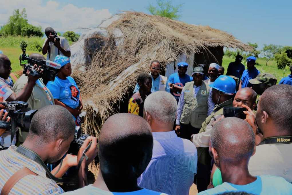 DPP runningmate Chimulirenji visiting Zomba floods victims in focus