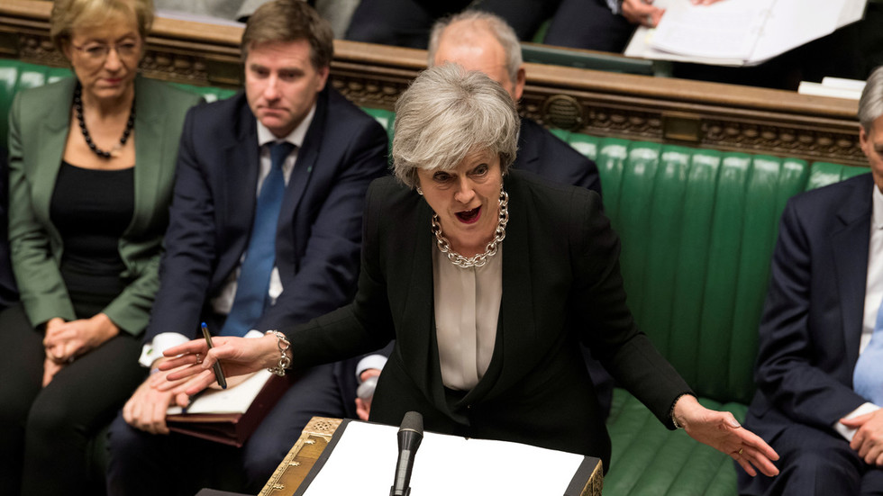 UK Prime Minister Theresa May says she will resign before next phase of Brexit
