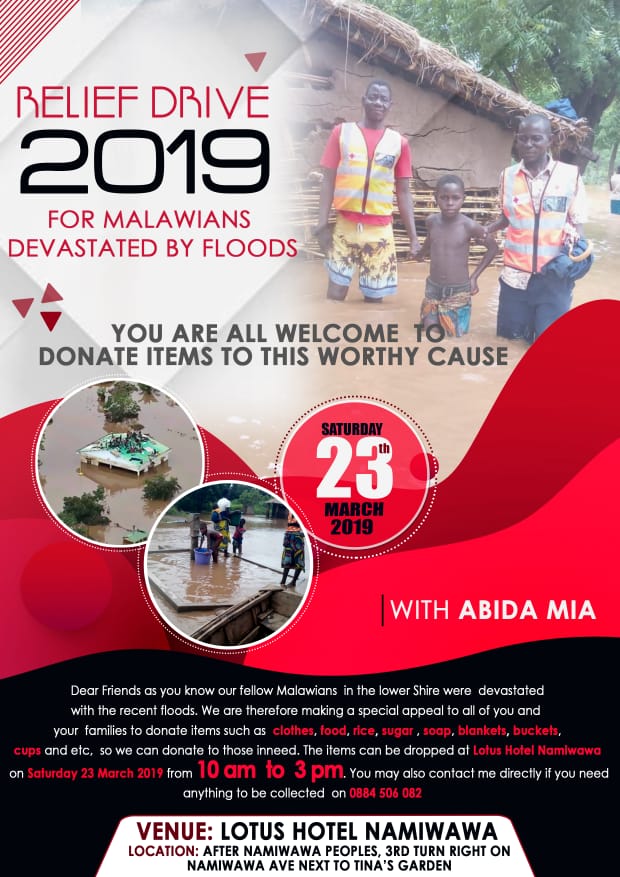 All set for “Reach Out And Touch For Flood Victims” With Abida Mia