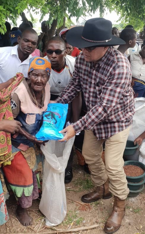 Sidik Mia charity machinery activated in flood hit shire valley