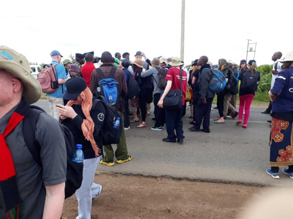 Malawi Govt admonished Albino Protestors accusing them of being funded by Political Foes