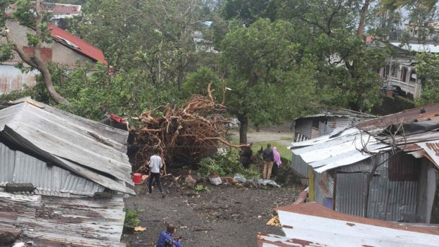 Cyclone Kenneth: Flooding feared as heavy rains hit Mozambique