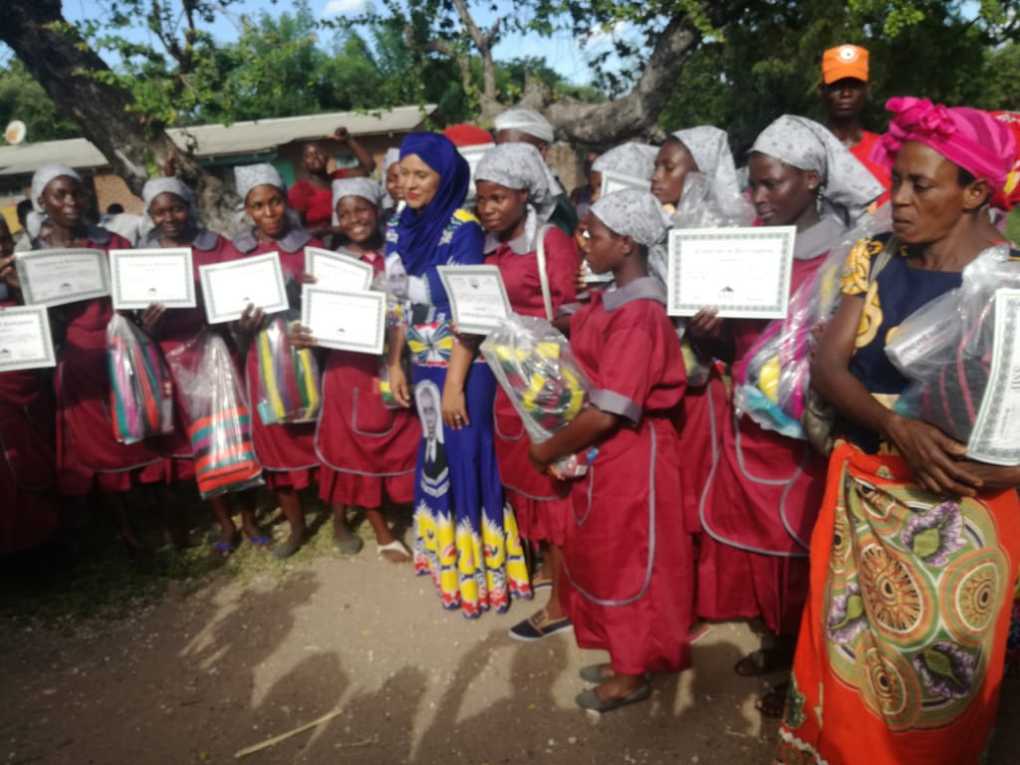 Abida Mia excites youths with vocational training skills