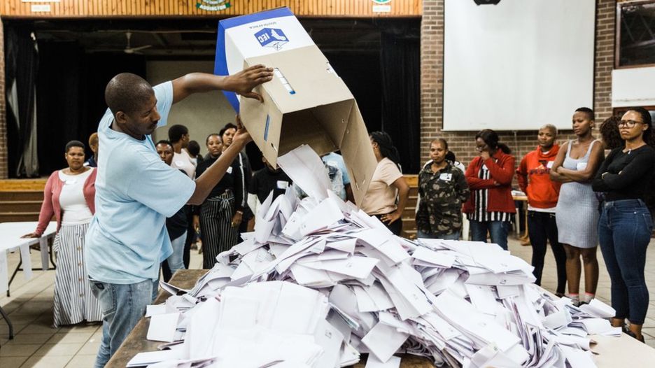 South Africa election exclusive: ANC leads as votes counted