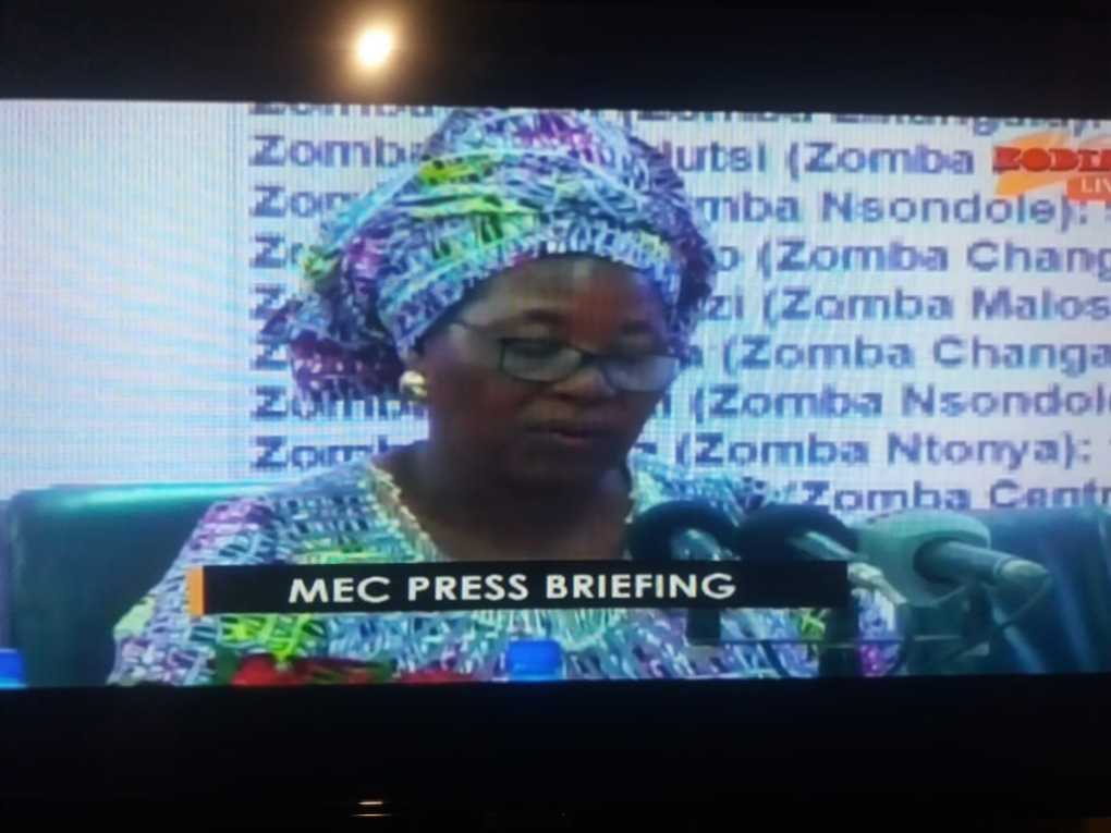 #Malawi2019Votes: MEC announces Parliamentary results as presidential awaits judicial review