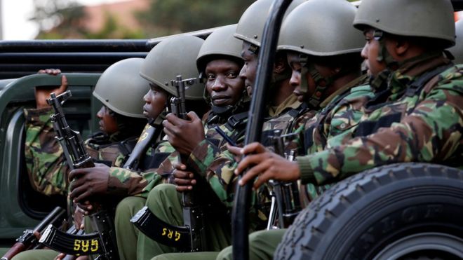 Tragedy: Roadside bomb kills several police officers in east Kenya