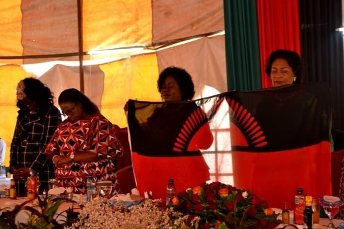 Malawi’s First Lady Mutharika leads hundreds of women in thanksgiving prayers