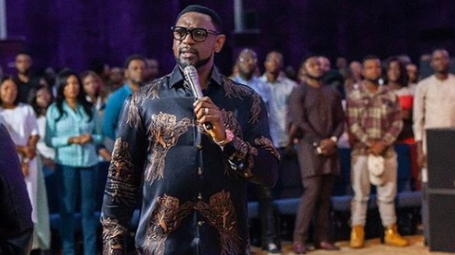 Nigerian pastor Biodun Fatoyinbo steps aside over rape allegations