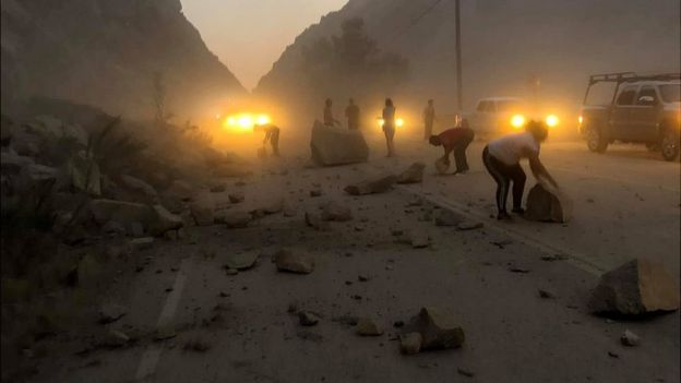 California earthquake: Power ‘restored to most’ after 7.1-magnitude quake