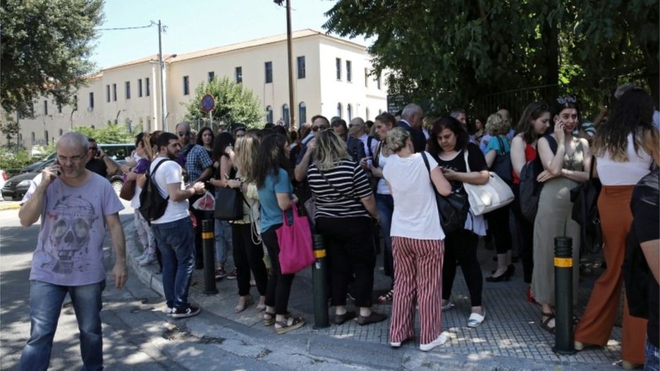 Powerful earthquake tremor shakes Greek’s Athens