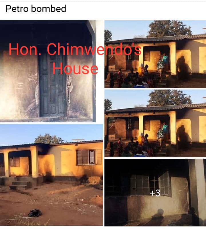 Unknown thugs petrol bomb MCP youth Director Richard Chimwendo’s house in Dowa