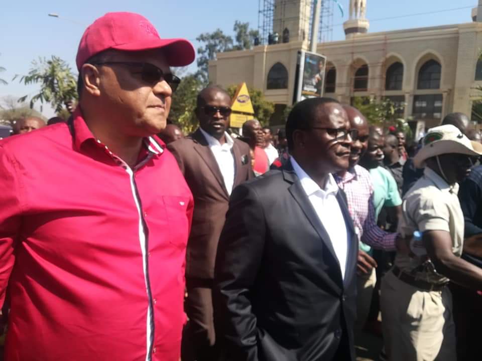 Chakwera, Chilima lead Anti-Mec ChairAnsah demos: As court allows protesters to present petitions at State residences