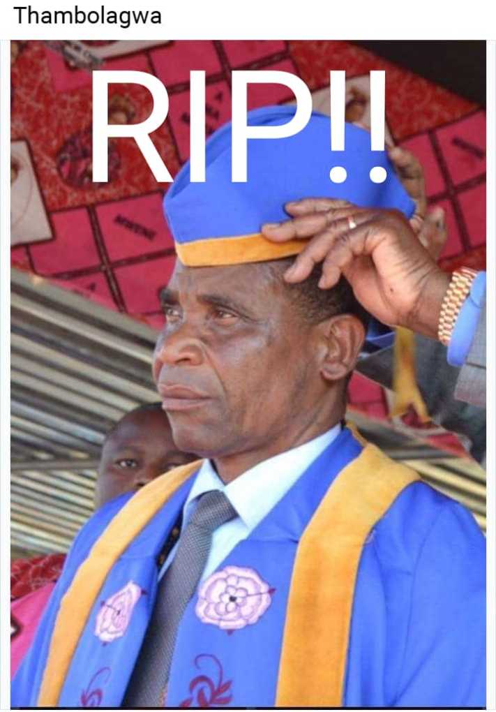 Paramount Chief Ngolongoliwa, to be buried with Military honours