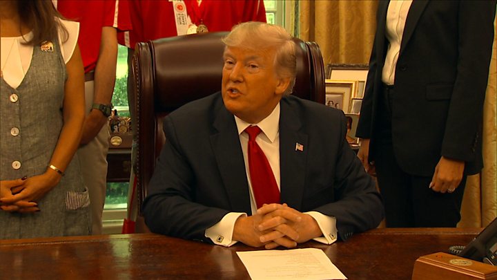 US President Trump – I disagree with Omar ‘send her back’ chants