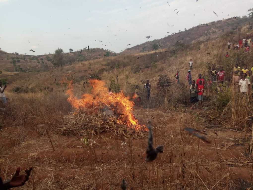 Malawian man in Dowa burnt to death over witchcraft