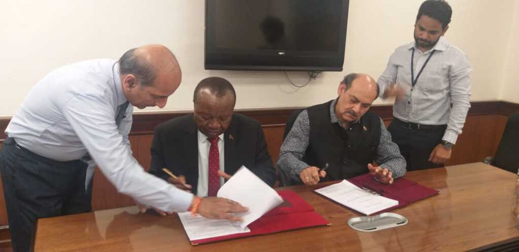 Malawi and India Sign Mou on E-Network Project