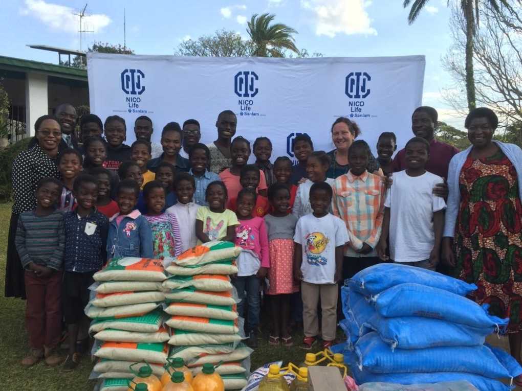 Nico Life, Nico pensions donate to Thyolo’s Kondanani Children’s home