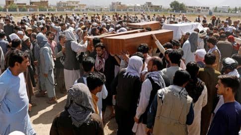 Bomb kills 63 at wedding in Afghanistan’s Kabul