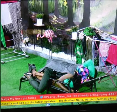 BBNaija: ‘Seyi really has Juju’ – Fans rant after Tacha was spotted making up with him