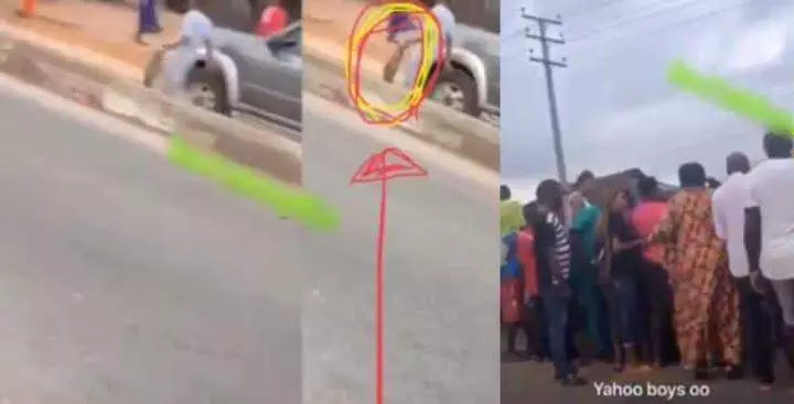 Benin slay Queen transforms into snake after alighting from expensive benz
