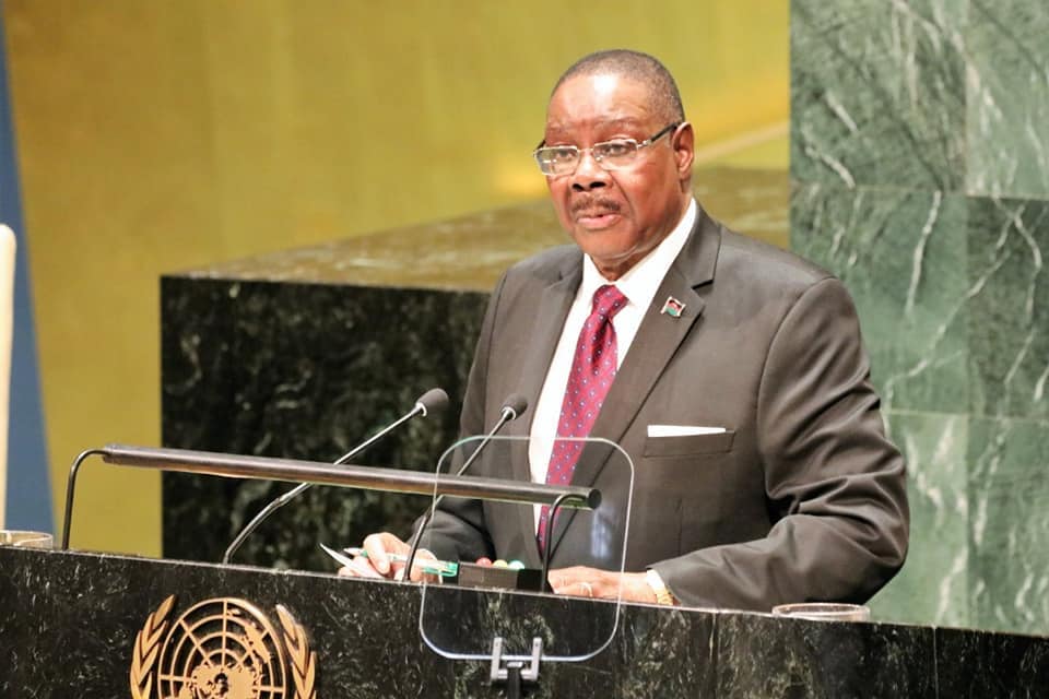 Mutharika’s Powerful speech at the 74th UNGA: “FOR MY COUNTRY AND THE VOICELESS OF THE DEVELOPING WORLD”