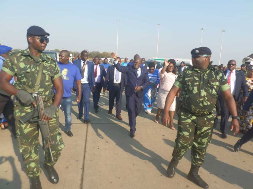 Malawi VP Chimulirenji back from Japan Ticad 7