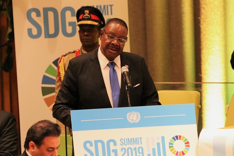 Speech President Peter Mutharika Addressing The UN Conference on SDGS on Behalf of Least Developed Countries