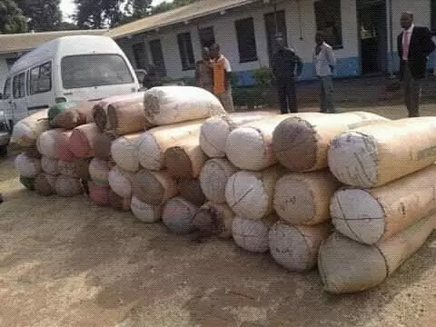 Two Zimbabwean arrested in Malawi for illegal possession 66 bags of Indian Hemp