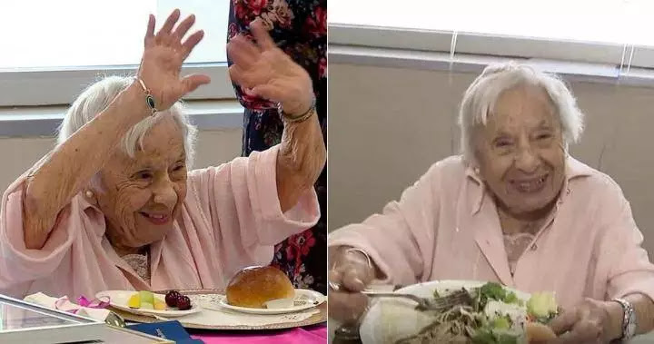 Meet 107-year US woman who says her secret to long life is “NOT Getting Married”