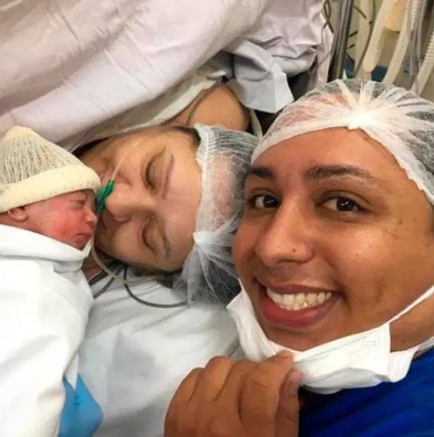 Brazilian woman gives birth to own grandchildren that gay son can become a dad