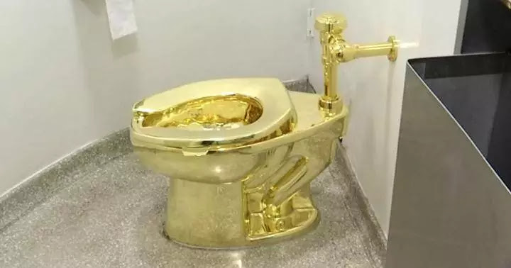 Man arrested for stealing US President Trump’s gold toilet