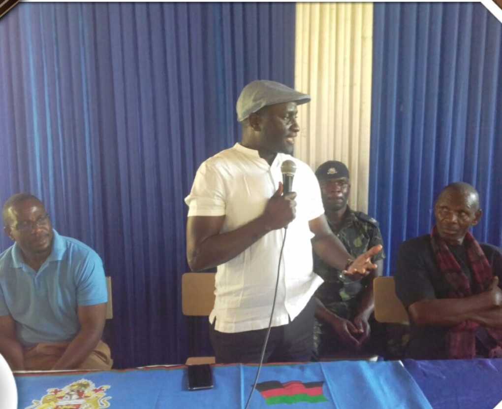 Malawi Information Minister Botomani impressed with massive DPP support at Chanco
