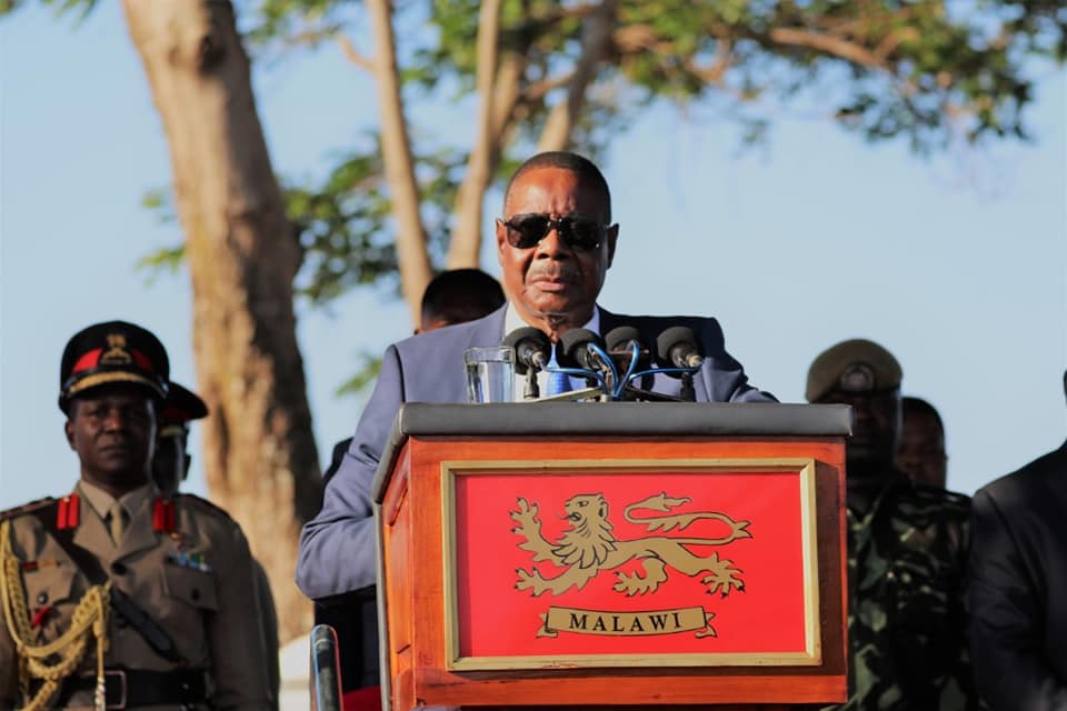 Mutharika honors Fallen Policeman with one-minute silence