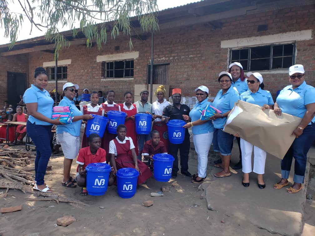 National Bank of Malawi’ spouses donates MK2.5 million items to Salima rural School