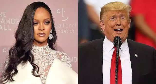 “Trump is the most mentally ill in America”, Pop start Rihanna claims